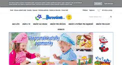 Desktop Screenshot of darovanek.cz